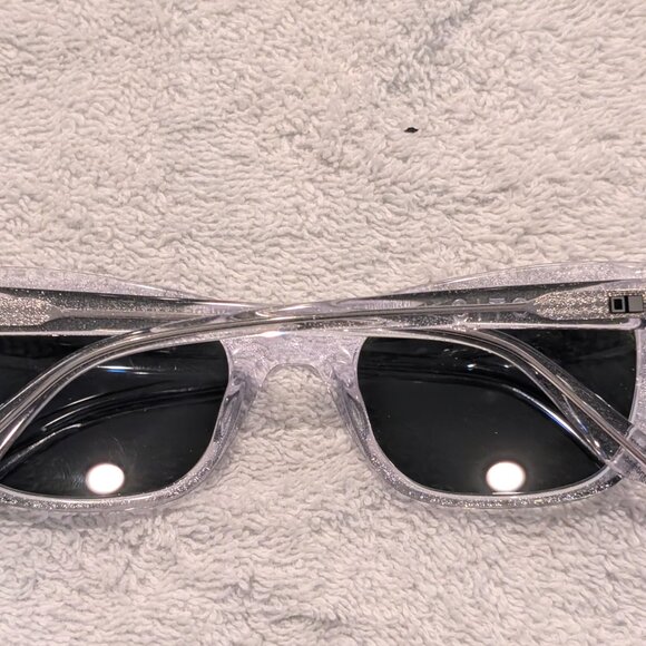 OTIS SUKI REFLECT POLARIZED MINERAL GLASS MIRROR BLUE LENS IN CLEAR SUNS - Picture 5 of 10